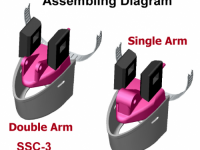 SSC-3 to fit Humminbird high speed transducer