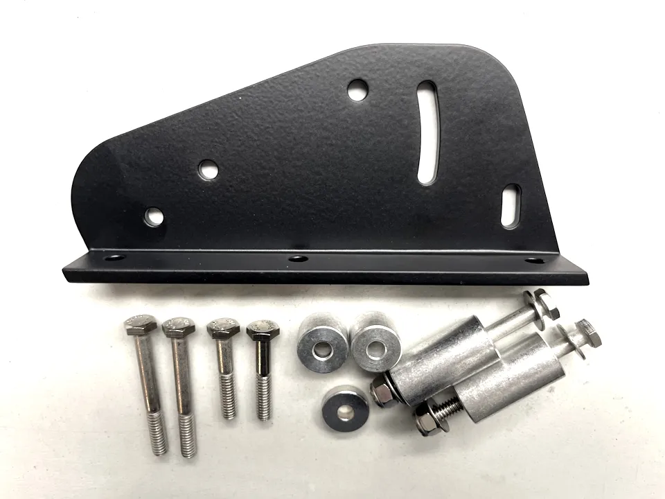 New Bobs Bracket angle web 6/8/10/12 inch BOB'S Machine Jack Plate - New adjustable angle!