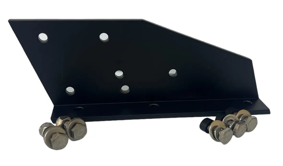 Detweiler L Bracket LB-DETW-6.8.10 - L Bracket to attach a Transducer Shield to a Detwiler Jack Plate