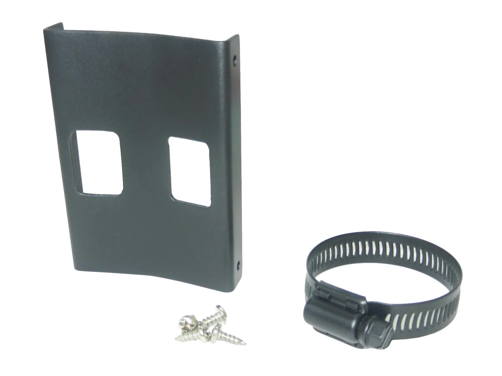 HW-BRACKET-3 HW-BRACKET-3 to attach a Hydro Wave Speaker Box to a Garmin Force, Minnkota Quest or Power Pole Move trolling motor shaft