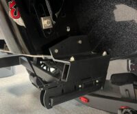 Picture shows an L Bracket + Extension + Transducer Shield