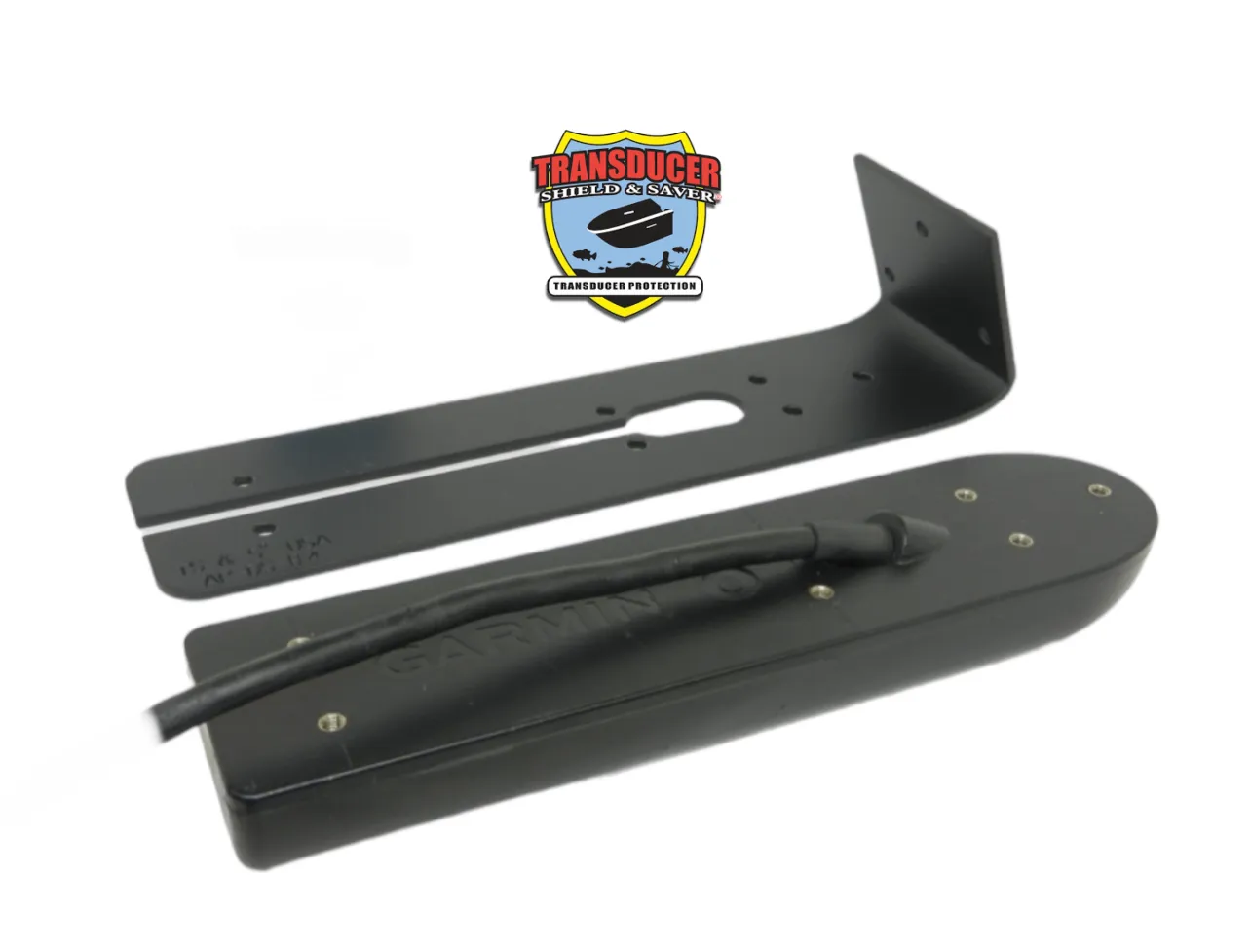 AP-DS-8.4 Picture shows Armor Plate # AP-DS-8.4 to fit Garmin GT36 or GT56 transducer