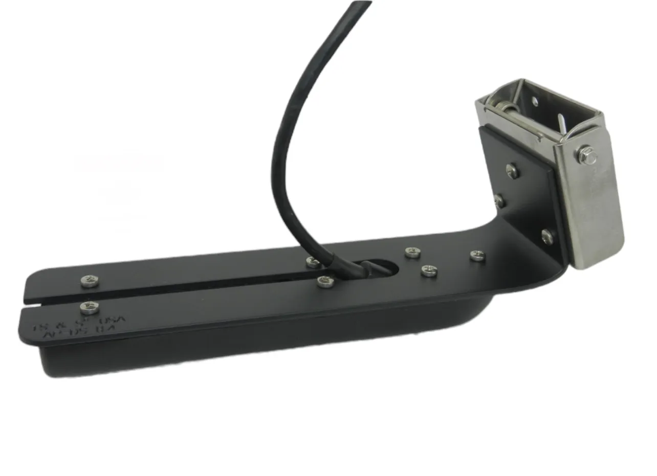 AP-DS-8.4 Picture shows Garmin GT36 or GT56 attached to AP-DS-8.4 + Spring Back Bracket SBB-5