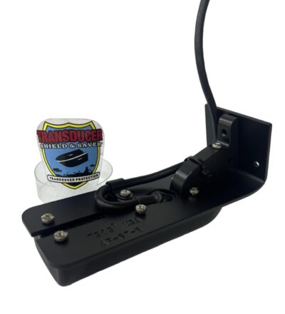 Picture shows Garmin transducer attached to AP-GT-6 Armor Plate (transducer is not included)