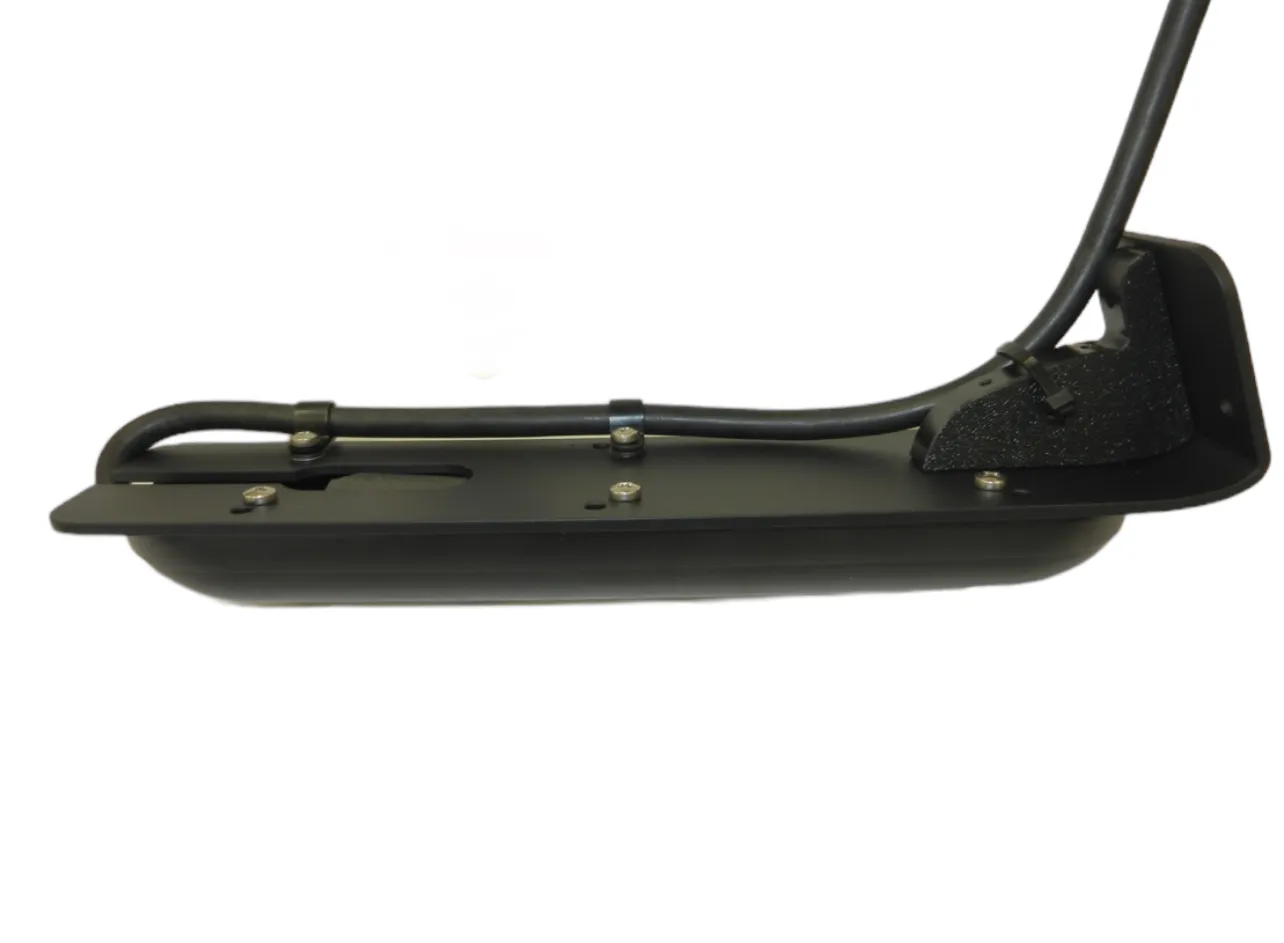 AP-TS-SS2-3D Side view of Armor Plate & Lowrance Transducer