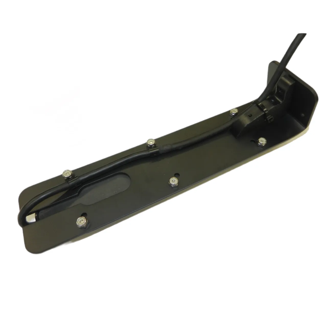 AP-TS-SS2-3D Picture shows Armor Plate with Lowrance 3-in-1 Transducer (not HD)