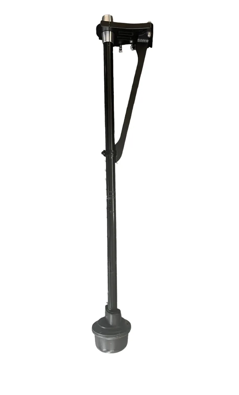 360 Stabilizer Picture shows 360 Stabilizer attached to the shaft of a Humminbird 360