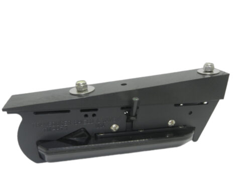 TM-H7.1 picture shows Transducer Shield with optional Wedge for set back or some Hole Shot Plates