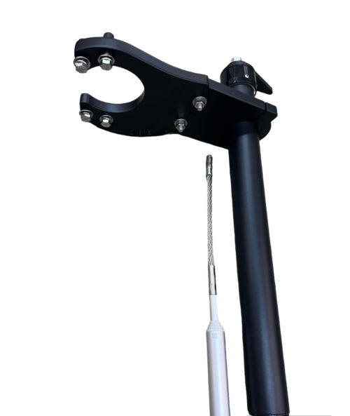 Picture shows under view of the Receiver Ring and Accessory for the Fish Sniff Fiber Pole