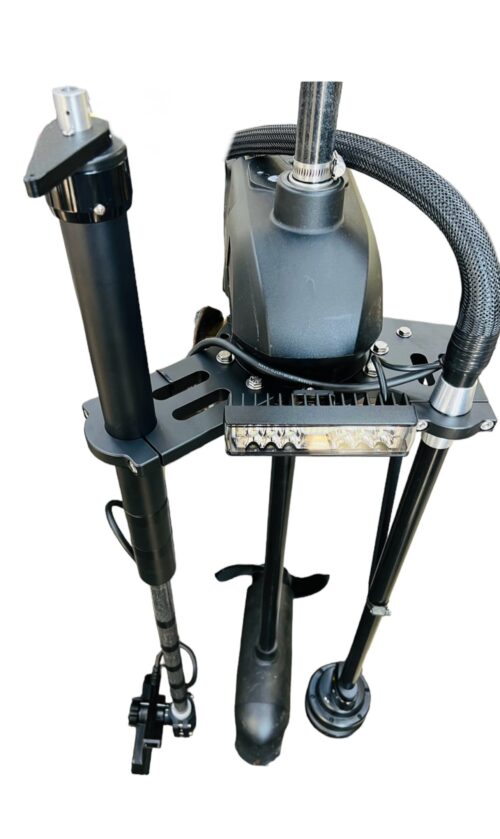 Receiver Ring /Accessory Sstem attached to a Trolling Motor