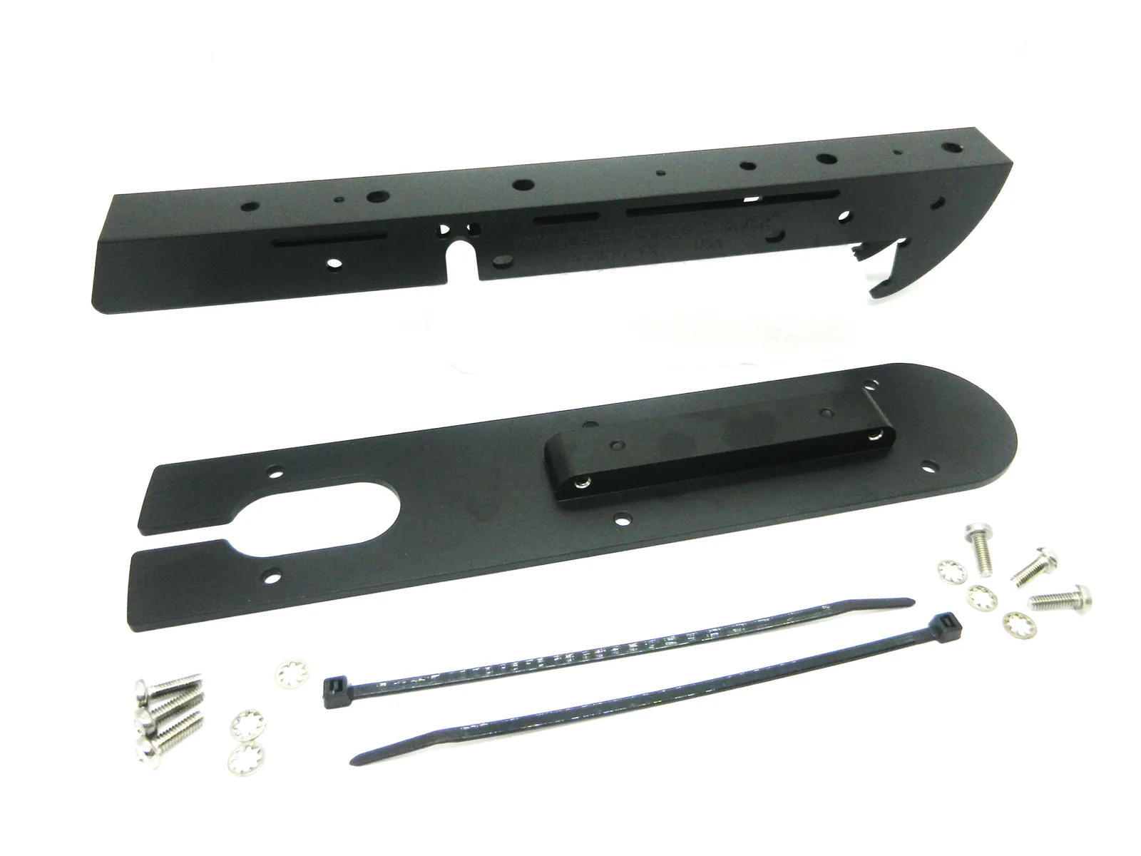 TS-AIHD-TS Picture shows Transducer Shield plate and rail