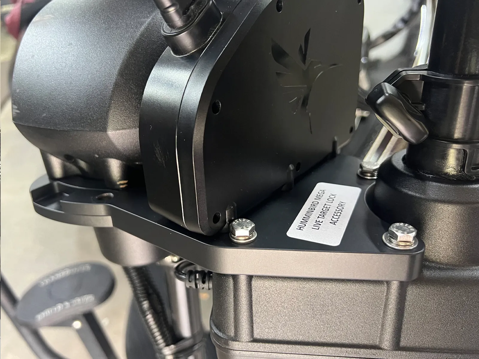 ACC-TL to attach Humminbird Target Lock to Trolling Motor ACC-TL