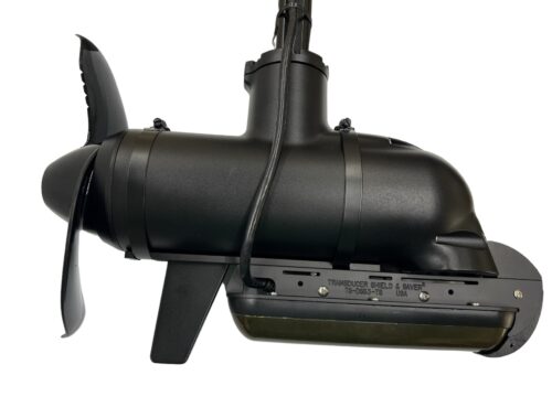 TS-DSS3-TS Combo attached to Quest Trolling Motor with a Quest Adaptor Plate